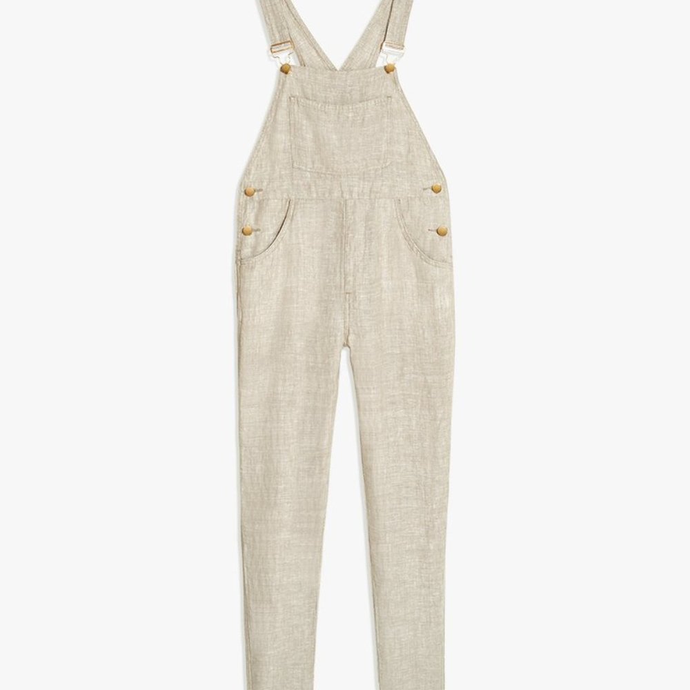 WeWoreWhat Linen Overalls